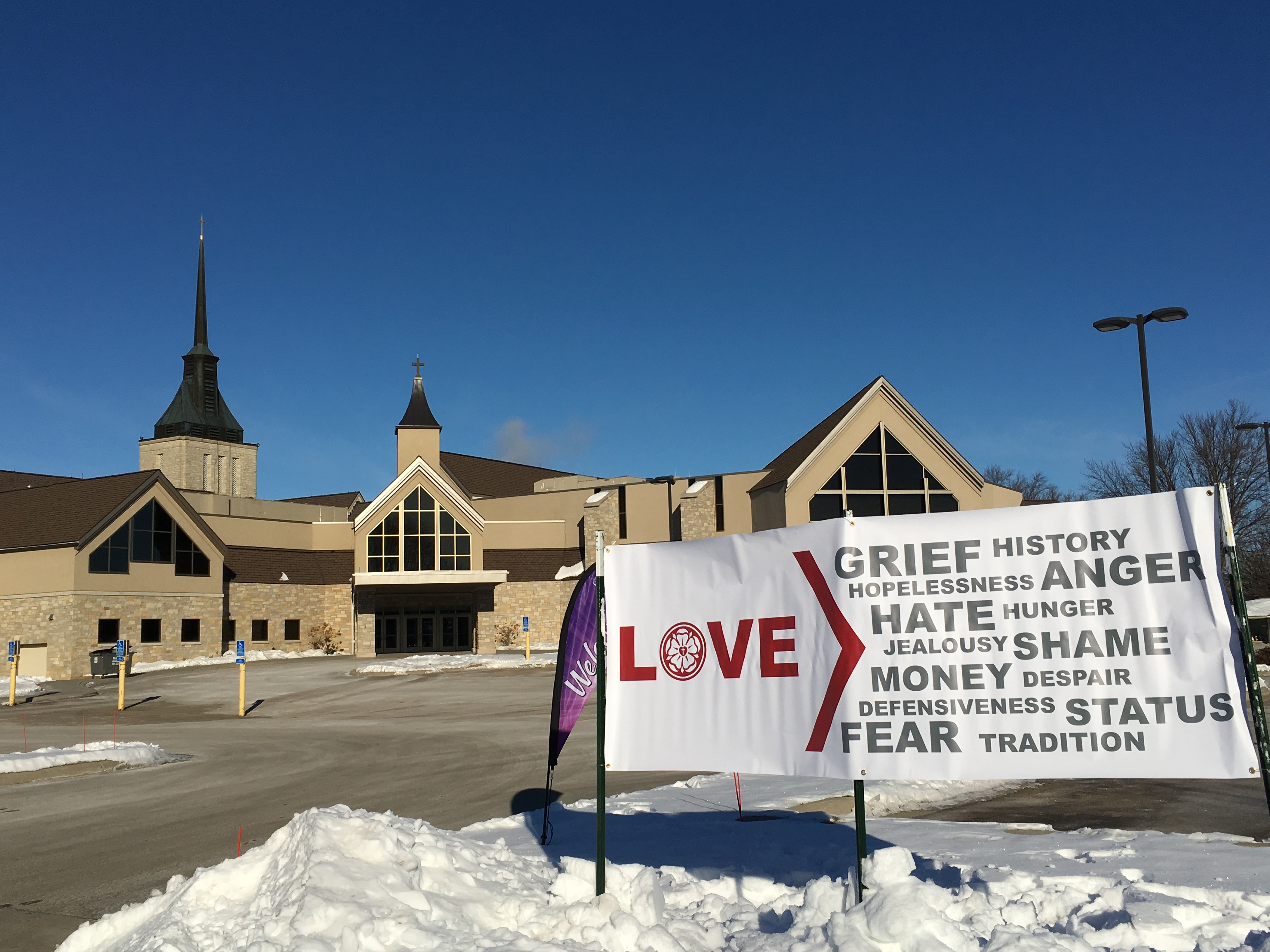 Love is Greater: A sermon for the day Westboro Baptist showed up to protest at Trinity
