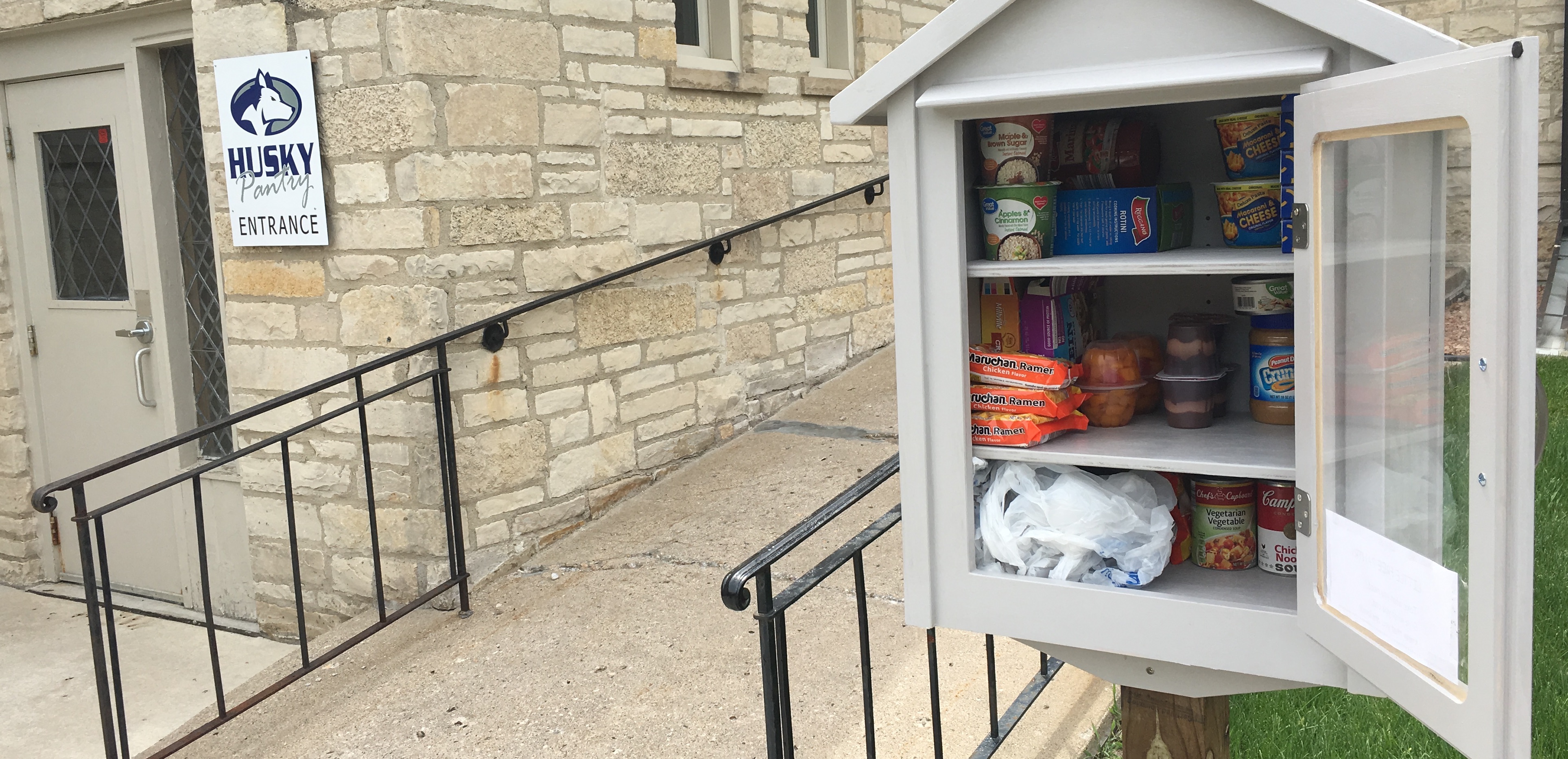 A Little Free Pantry at Trinity