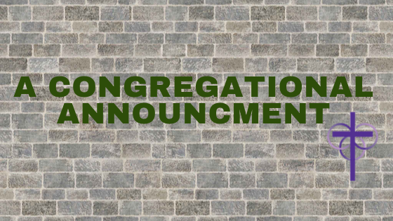 An Important Announcement for Trinity Members